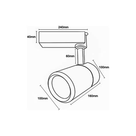 TekwaT Led Ray Spot 60 Watt 5700 Kelvin Beyaz Kasa Fiyatı