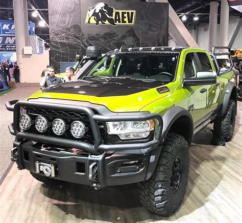 New Ram Power Wagon Goes To The Gym This Ram AEV Prospector Hulks Out