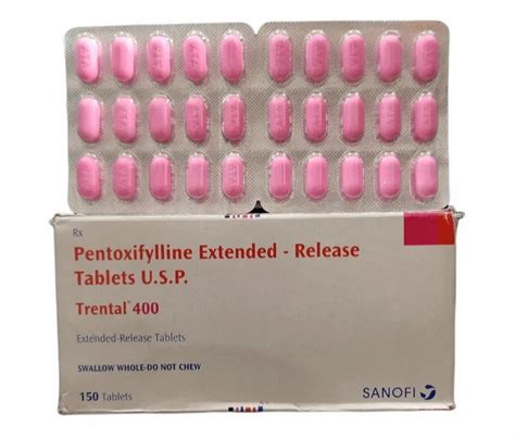 Mg Pentoxifylline Tablet At Rs Box Pentoxifylline Tablet In