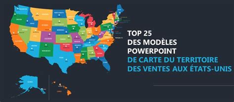 Top 25 Des Modèles Powerpoint De Carte Du Territoire Des Ventes Aux