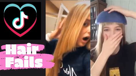 Tiktok Hair Tik Tok Hair Fails Tik Tok Cringe Compilation 🙈 Youtube