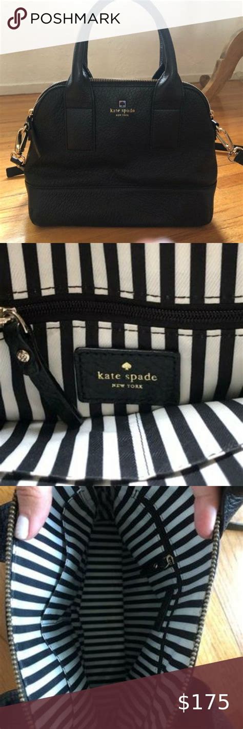 Kate Spade Southport Avenue Jenny Purse Black Satchel Kate Spade Purses