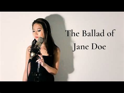 The Ballad Of Jane Doe From Ride The Cyclone Cover Youtube