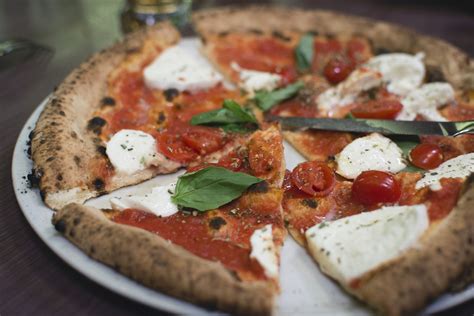 Pizza Margherita With San Marzano Tomatoes Food Photography Free