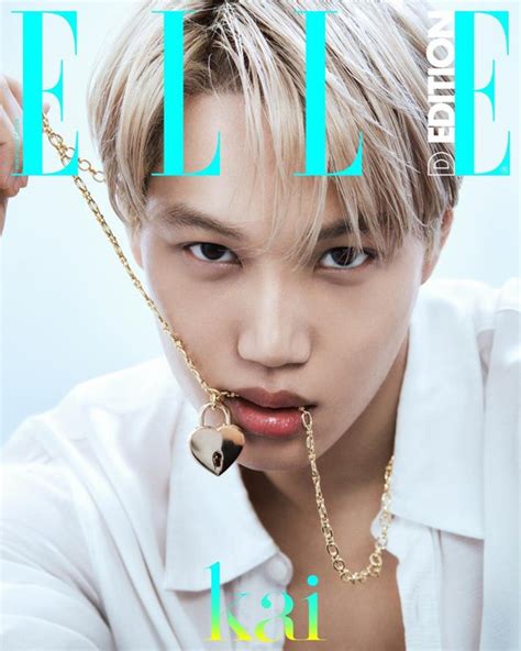 Kpop World Ina On Twitter Exo Kai With Ysl For Elle Magazine