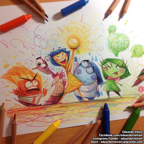 The Pixar Theory Folha De S O Paulo On Behance Color Pencil