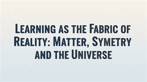 Silbersteins Revolutionary Insight Into Energy Matter And The Fabric Of Reality