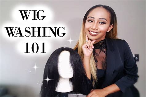 How To Wash A Lace Front Wig Washing Synthetic Human Hair Wigs