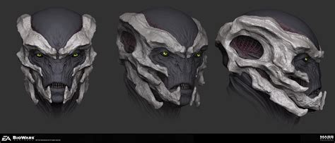 Mass Effect Concept Art Turian