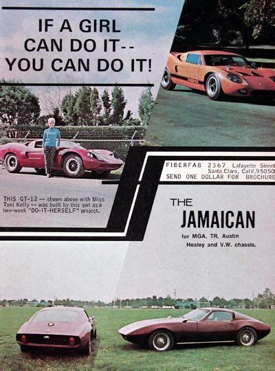 1968 Fiberfab Kit Cars Gt 12 Jamaican 024077 Austin Healey Classic