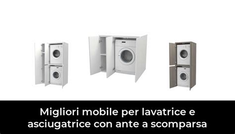 Migliori Mobile Per Lavatrice E Asciugatrice Con Ante A Scomparsa