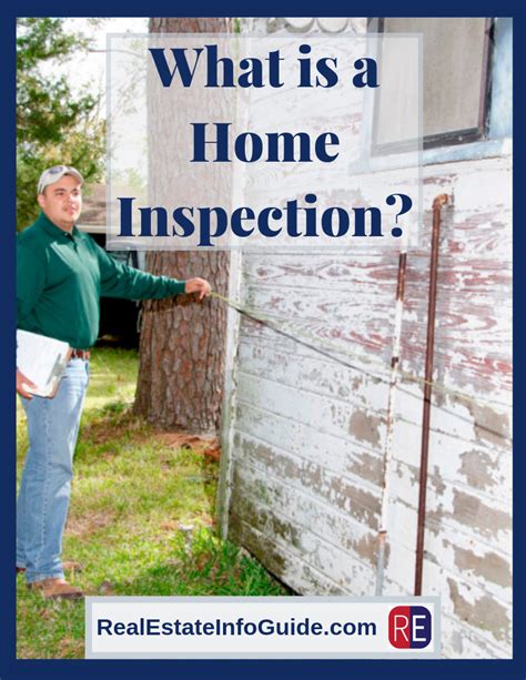 What Is A Home Inspection Real Estate Info Guide Home Inspection