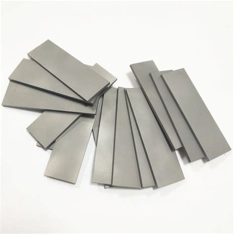 Yg X Wear Resistance Tungsten Carbide Strips Cemented Carbide Flat Bar