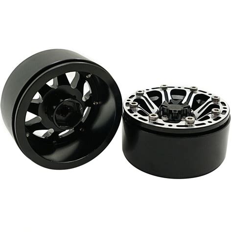 Axspeed Cnc Alum Beadlock Wheels Rims For Rc Crawler D Ax