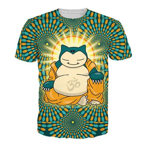 Harajuku D Printed T Shirts New Fashion Anime Cartoon Character