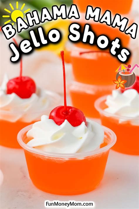 These Bahama Mama Jello Shots Are A Fun Twist On The Traditional