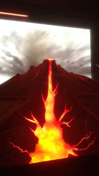 Simulation Of Volcanic Eruption Youtube