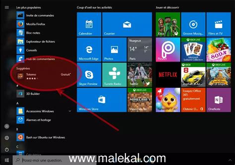 12 façons de personnaliser le menu Démarrer de Windows 10 malekal