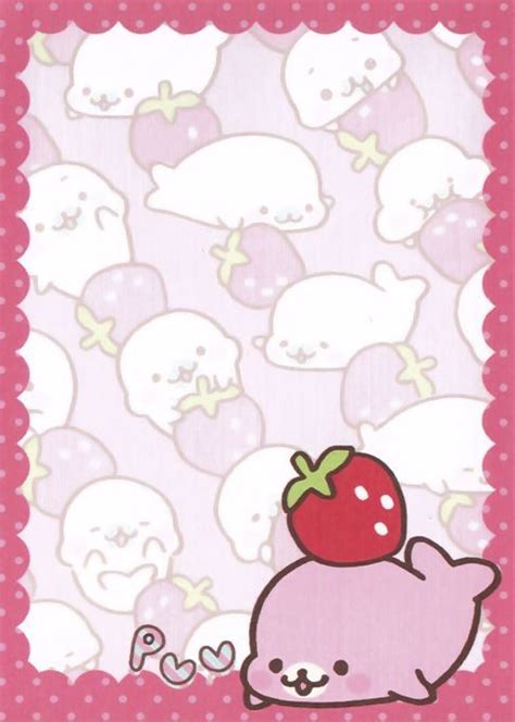 Mamegoma Kawaii Memo Scan Printable Kawaii Stationery Memo Pad