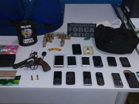 G1 Gangue De Adolescentes é Apreendida Com 13 Celulares E Arma Em Mt