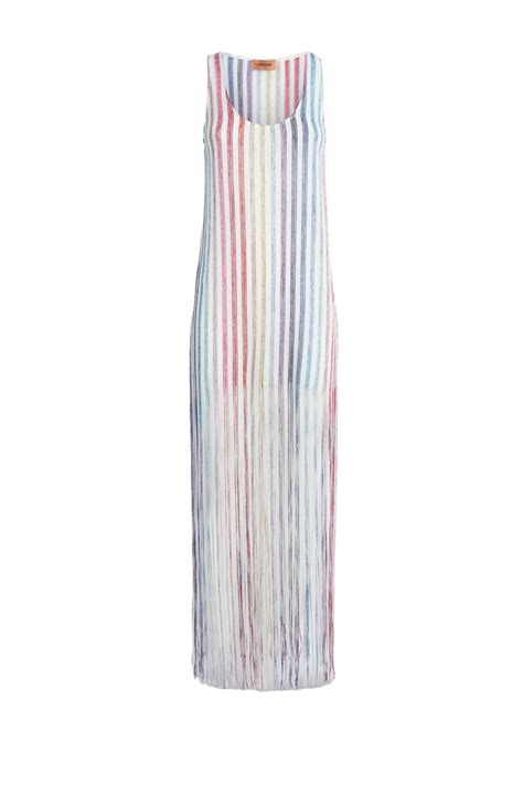 Missoni женское платье с принтом разноцветный цвет, размер , цена 2549. ...