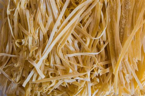 Fettuccine O Pastas Italianas Hechas A Mano Tradicionales De Los