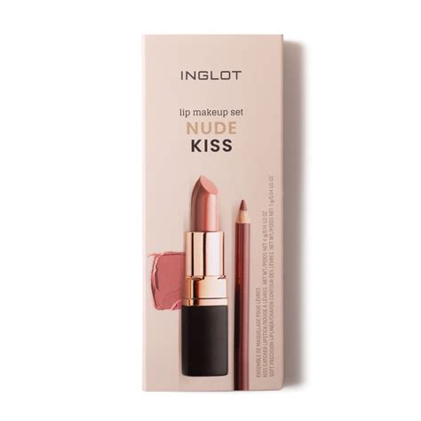 Makeup Set Nude Kiss Inglot Cosmetics