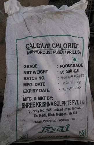 Calcium Chloride Food Grade At Rs 44 Kg In Pune ID 2852168181373