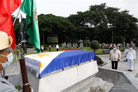 Executive Secretary Salvador Medialdea Leads The Commemorative Rites