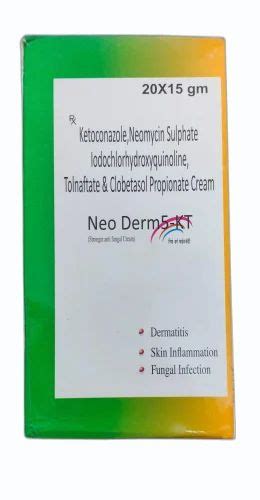 Neo Derm Kt At Piece Ketoconazole Neomycin Tolnaftate And