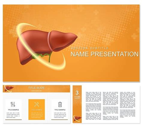 Liver Disease Treatment Powerpoint Template