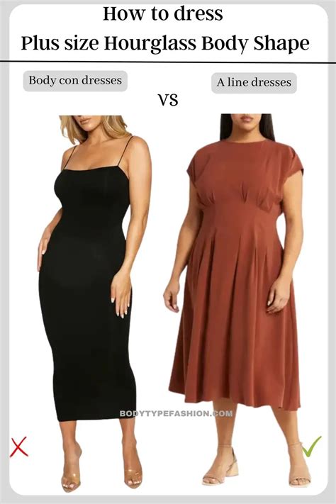 How To Dress Plus Size Hourglass Body Shape Fashion For Your Body Type