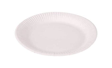 Assiette en carton blanc Ø 23 cm acheter en ligne Aduis