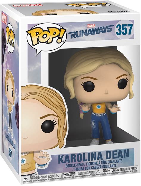 Figurine Pop Runaways Marvel 357 Pas Cher Karolina Dean