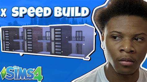 ASMR Building A TOWNHOUSE COMPLEX In The Sims Speed Build YouTube