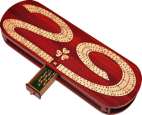 Palm Royal Handicrafts 3 Track Cribbage Board Game