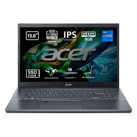 Acer Aspire 5 A515 57 76bv Intel Core I7 1255u8gb512gb Ssd156 Pccomponentespt