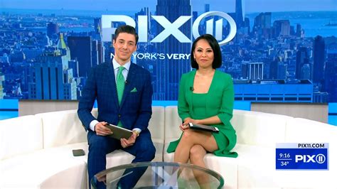 Wpix Pix Morning News At Am Debut New Set And New Graphics