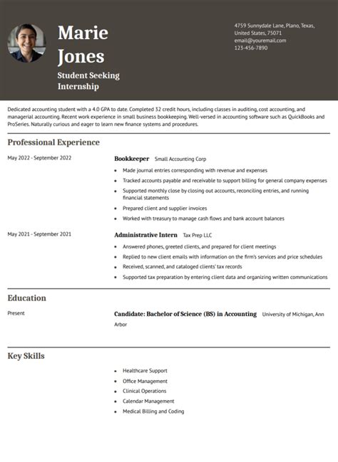 Work Experience Resume