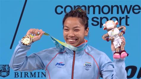 Weightlifter Mirabai Chanu Wins Gold At Commonwealth Games The News