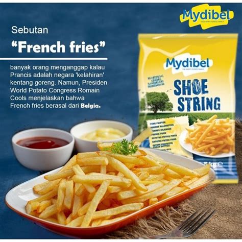 Jual Kentang Shoestring Viral Mydibel French Fries Kg Kentang