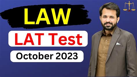 Lat Test Law Admission Test Lat Test Preparation Youtube