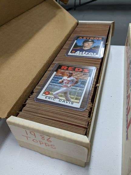 1986 Topps Baseball Complete Set South Auction