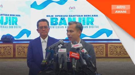 Banjir Mcmc Diminta Tambah Baik Akses Internet Telefon Di Pps