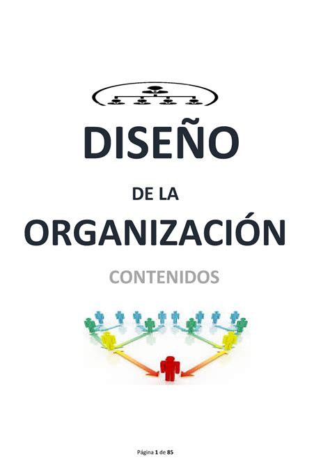 DISE O DE LA Organizaci N Contenidos DISEÑO DE LA ORGANIZACIÓN