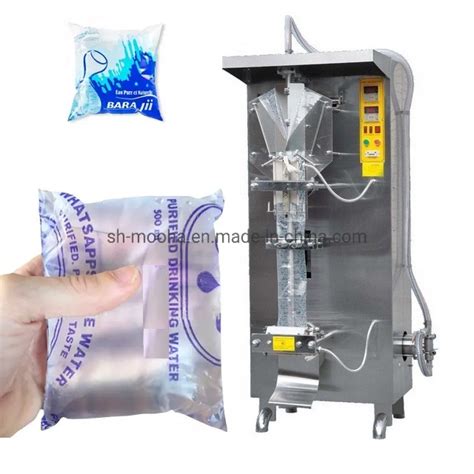 Pouch Bag Liquid Water Filling Sealing Packing Machine Water Sachet