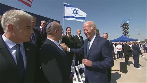 Biden Shakes Hands With Netanyahu During Middle East Trip Fox News Video