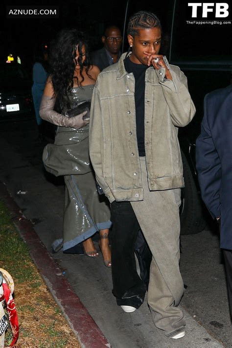 Rihanna Sexy Seen Flaunting Her Hot Figure At The Black Panther Wakanda