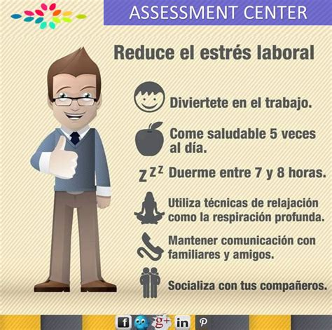 Reduce el estrés laboral TipsDePsicología AssessmentCenter Estres