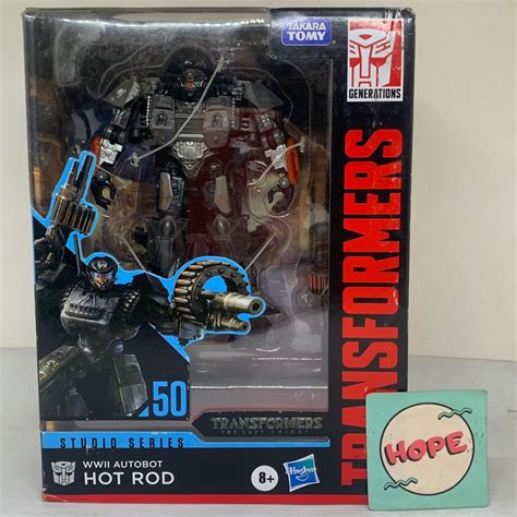 Jual Transformers The Last Knight Studio Series 50 WWII Autobot Hot Rod Original Hasbro Shopee